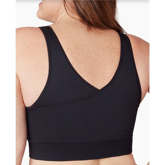 Brand New Curveez Women's 2XL XXL Black Full Support Bra - Picture 3 of 9